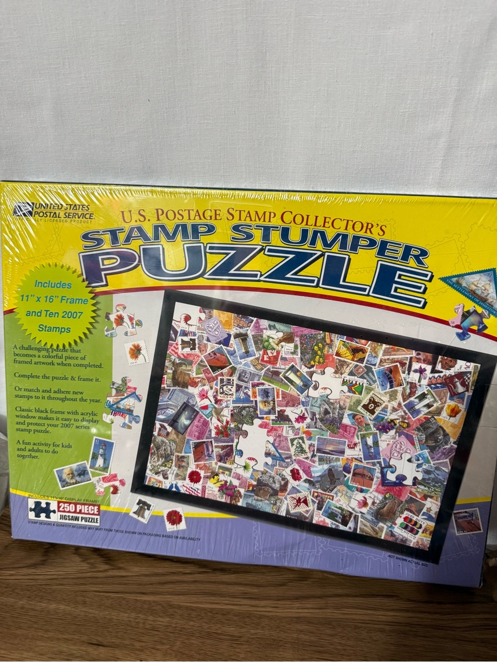 Stamp Stumper Puzzle - Yellow
